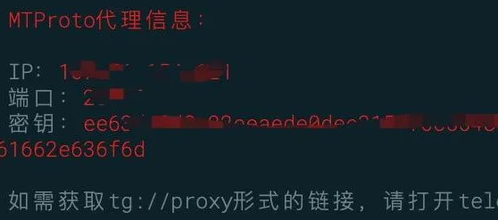 MTPROTO代理信息